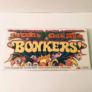 Vtg 1978 This Game  is Bonkers Game by Milton Bradley Complete